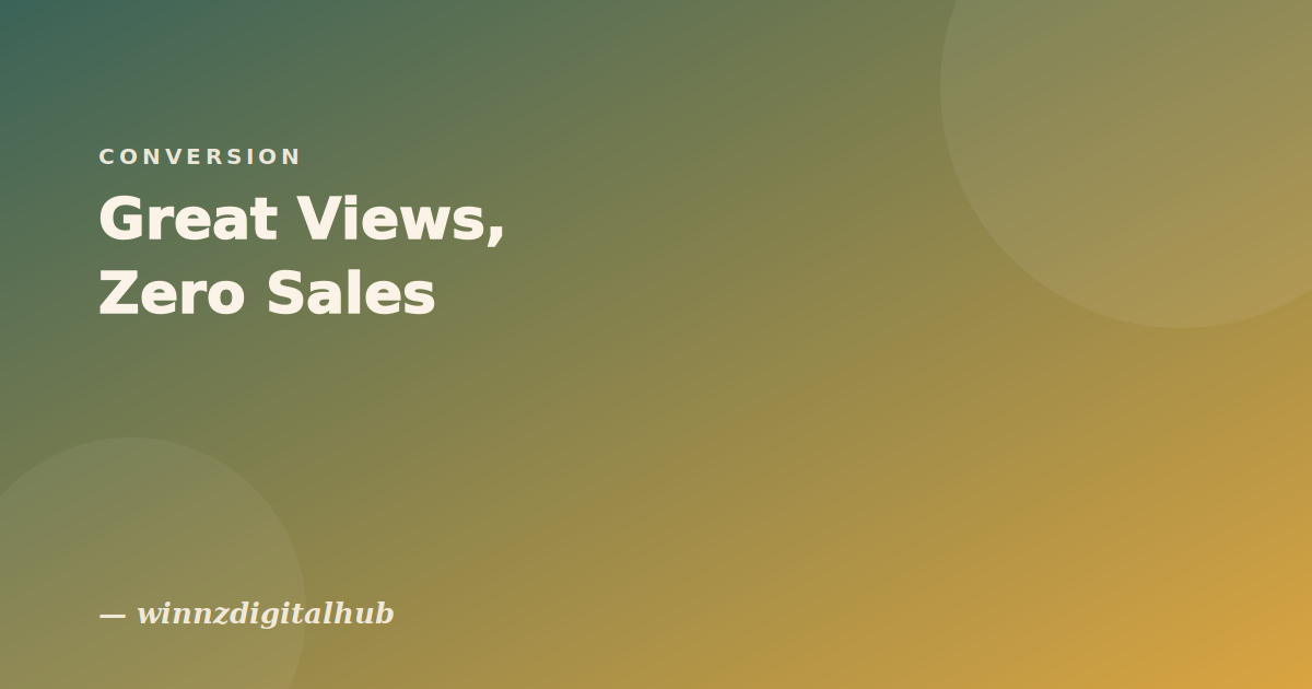 Great Views, Zero Sales: Why Your Short-Form Video Isn't Converting